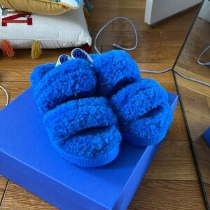Blue Ugg slippers. NWOT